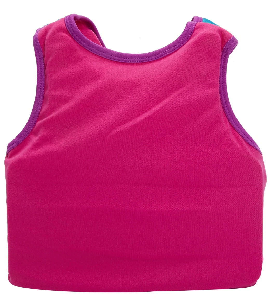 Kids' Printed Swim Vest With Safety Strap - Image 4