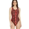 Women's Edge Wave Back One Piece Swimsuit