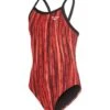 Girls' Zircon Butterfly Back One Piece Swimsuit