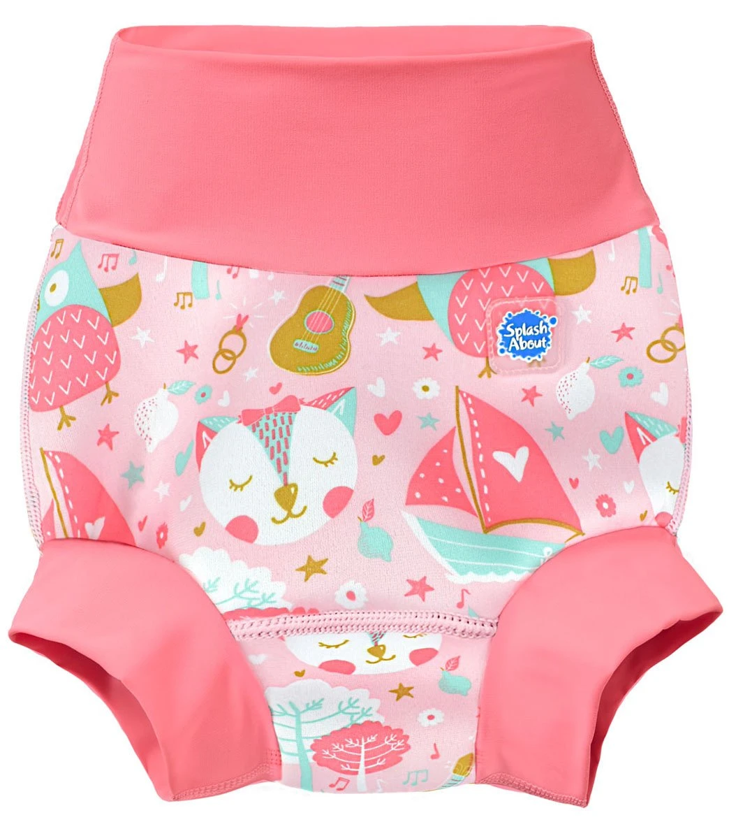 Owl & The Pussycat Happy Nappy Swim Diaper (Baby, Toddler)