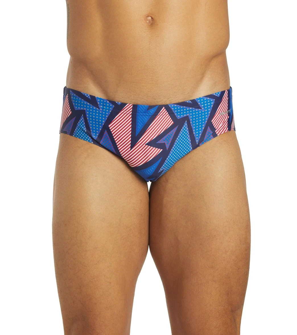 Spiffiez Comic Effects Brief Swimsuit