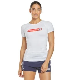 TYR Women's Guard Short Sleeve Rashguard