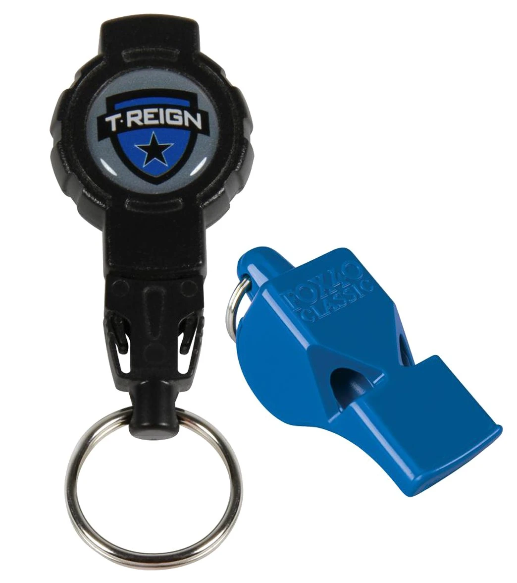 Fox 40 Classic Lifeguard Whistle W/ Retractable Lanyard