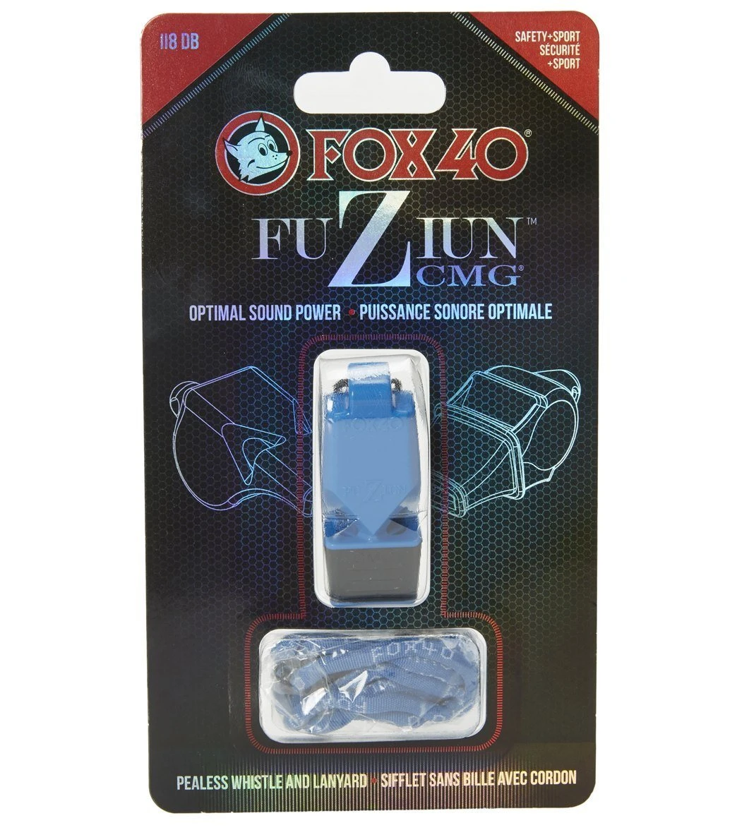 Fox 40 Fuziun CMG Lifeguard Whistle W/ Lanyard