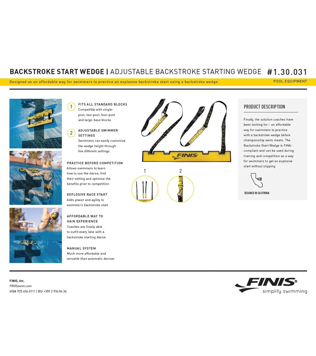 FINIS Backstroke Starting Wedge - Image 11
