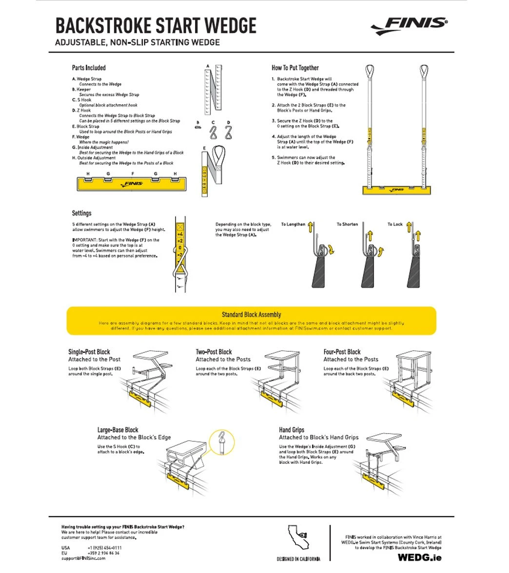 FINIS Backstroke Starting Wedge - Image 12