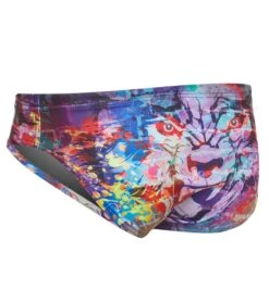 TURBO Men's Wolf Wall Water Polo Brief