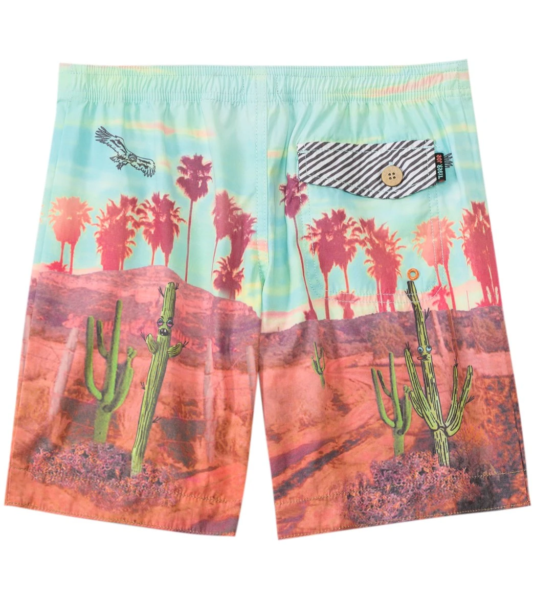Boys' Cactus Head Rider Boardshort (Toddler, Little Kid) - Image 2