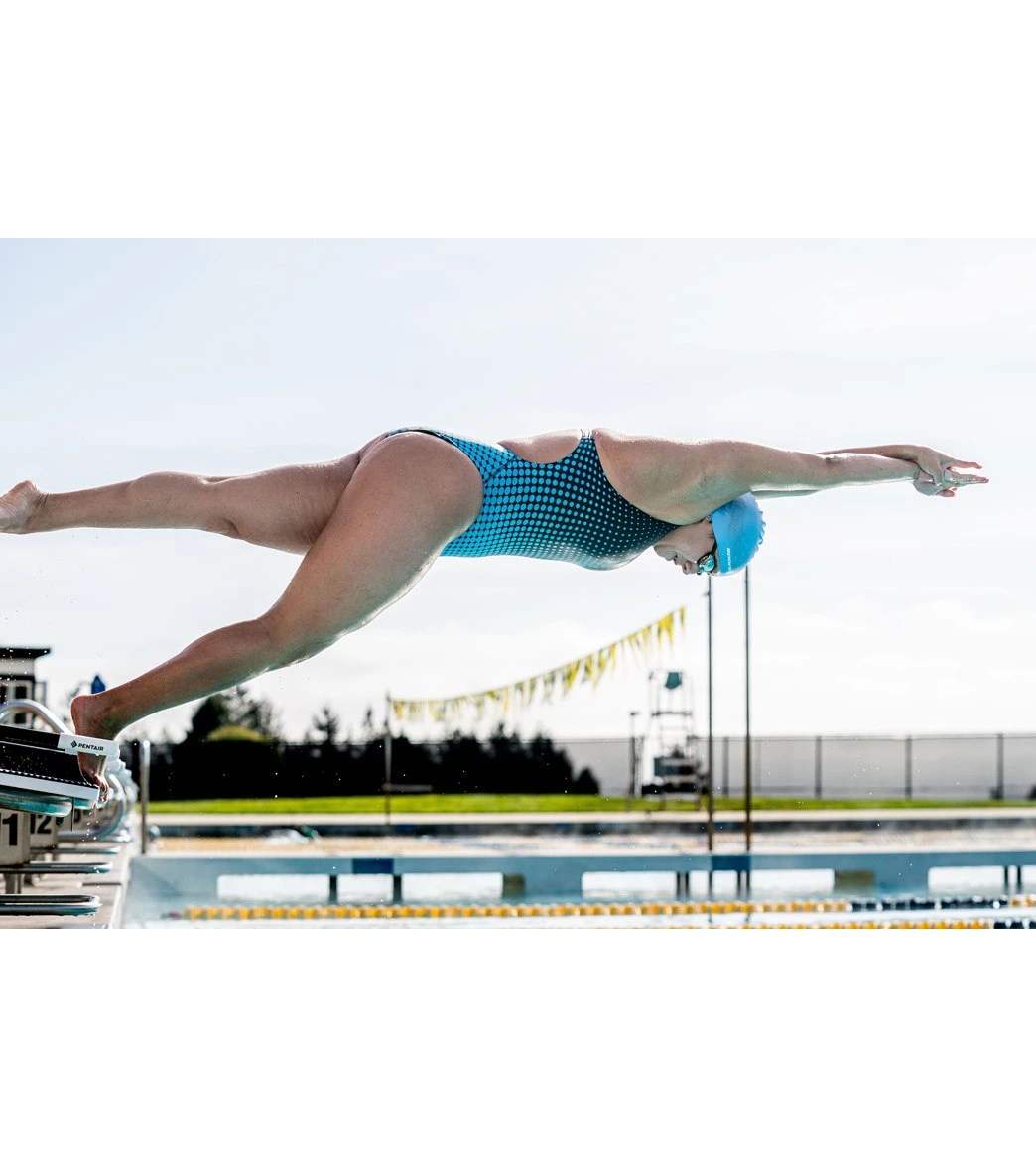 Molecule Thin Strap One Piece Swimsuit - Image 9