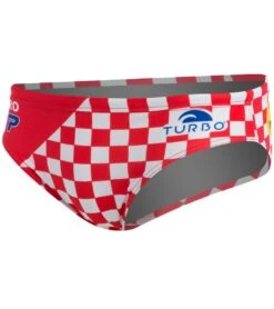 TURBO Men's Croatia Official Water Polo Brief