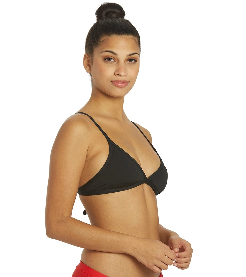 Nike Women's HydraStrong Solid Tie Back Bikini Top - Image 2