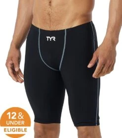 TYR Men's Thresher Short Jammer Tech Suit Swimsuit