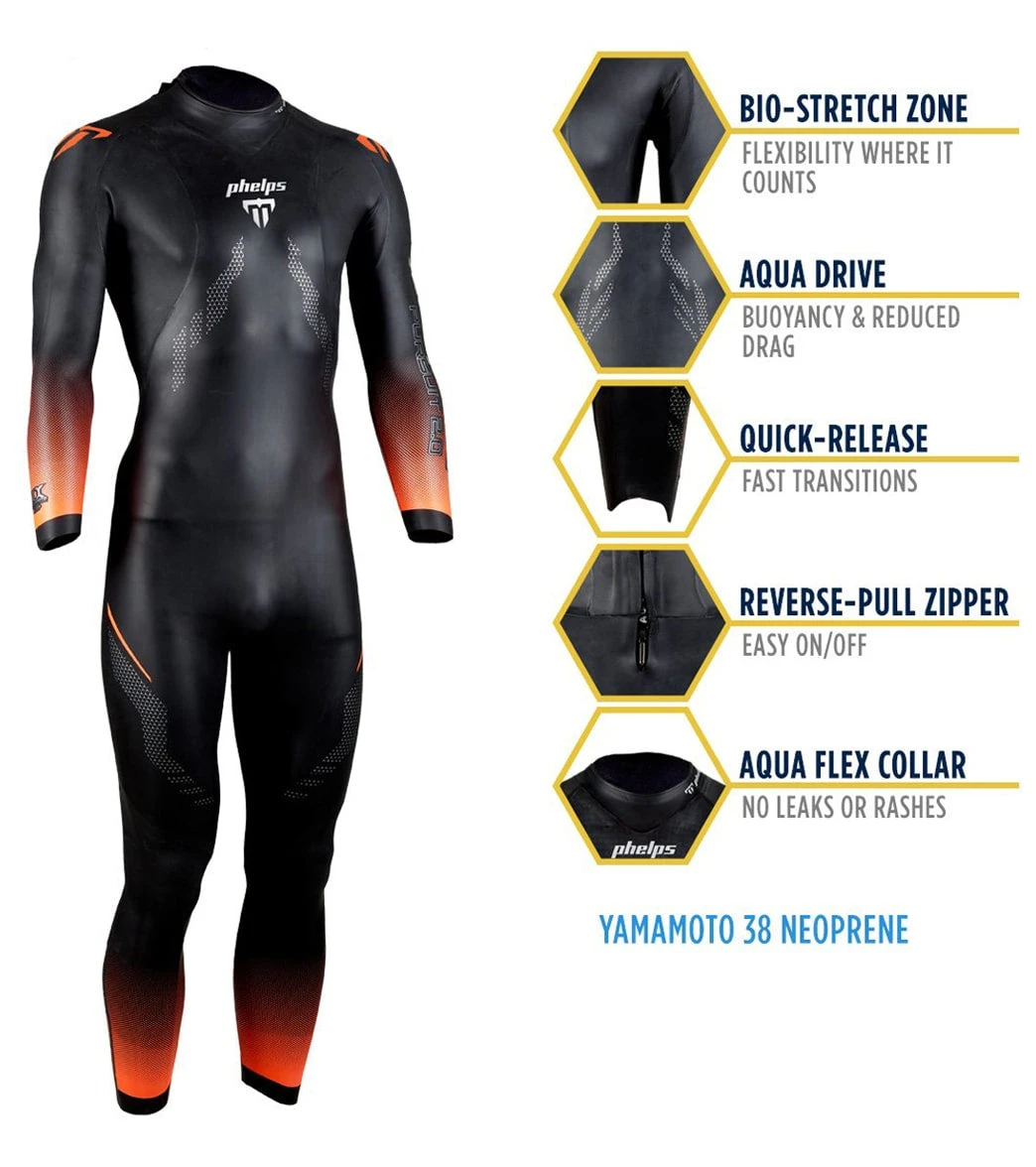 Men's Pursuit 2.0 Fullsleeve Triathlon Wetsuit - Image 5