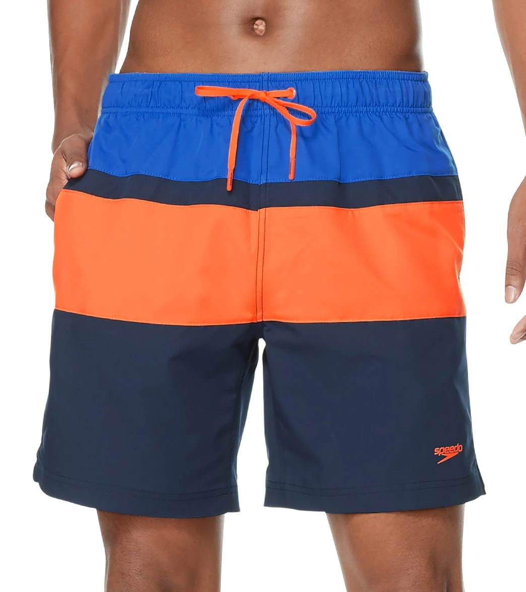 Speedo Active Men's 18" Color Blocked Redondo Edge Volley Short