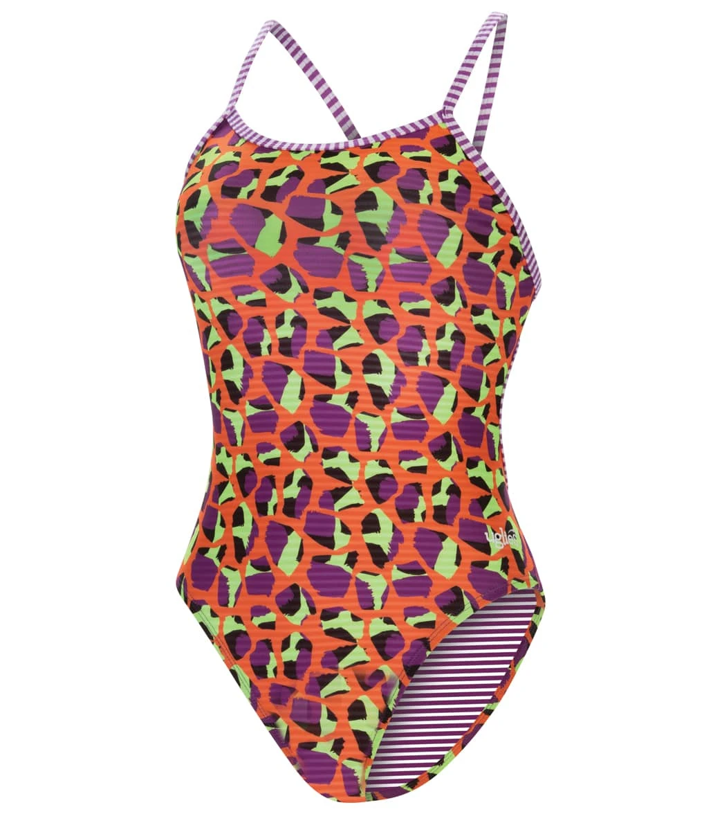 Uglies Women's String Back One Piece Swimsuit - Image 3