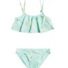Roxy Girls' Mermaid Spirit Flutter Two Piece Bikini Set
