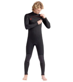 Body Glove Men's Red Cell 4/3mm Chest Zip Full Wetsuit