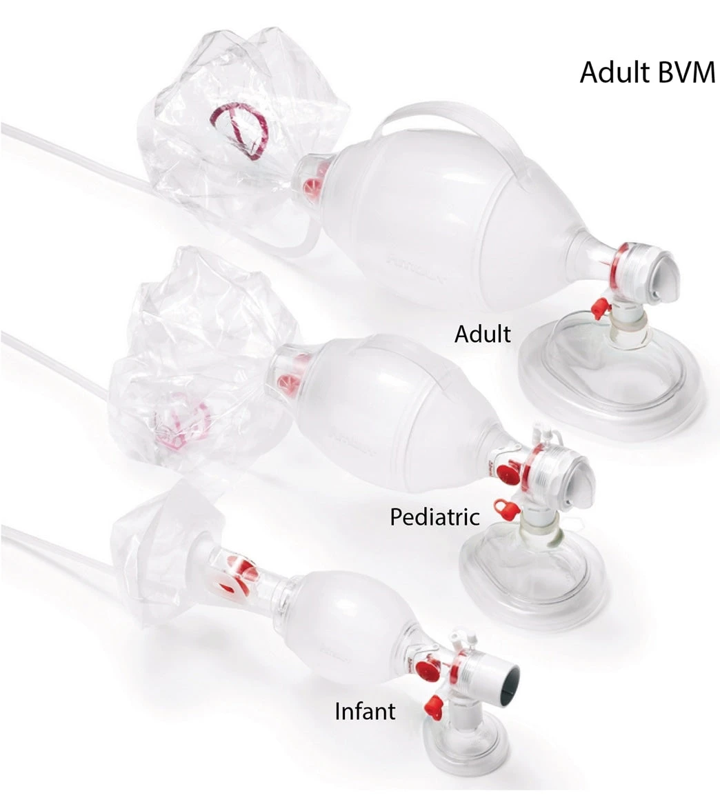 Lifeguard AMBU Adult Bag Valve Mask With HEPA Filter - Image 2