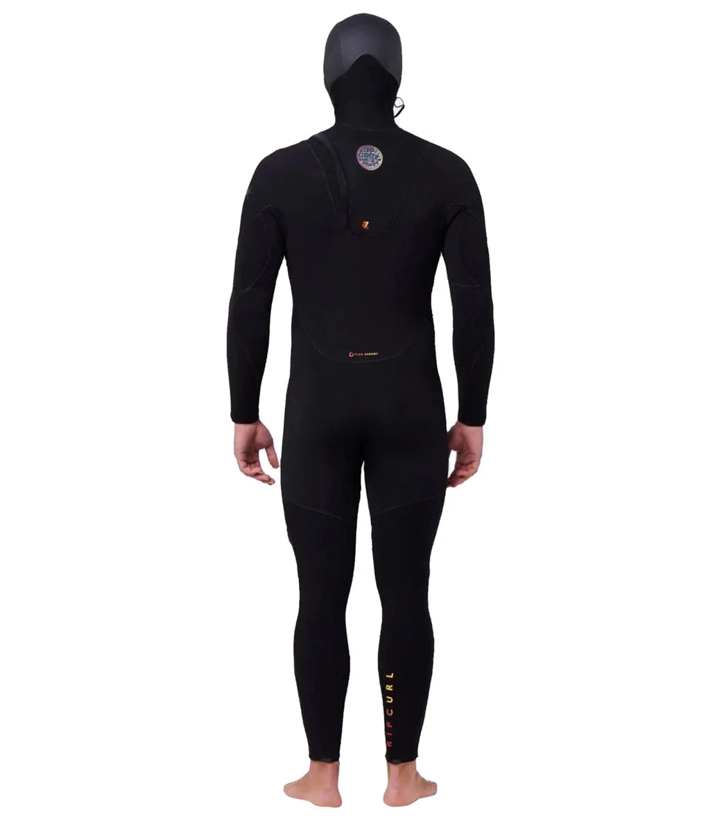 Rip Curl Men's 5/4mm Flashbomb Long Sleeve Heatseeker Hooded Zip Free Fullsuit Wetsuit - Image 3
