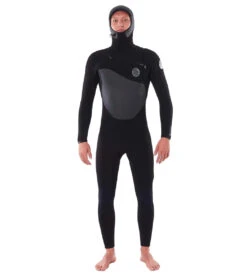 Rip Curl Men's Flashbomb 6/4 Hooded Chest Zip Full Wetsuit