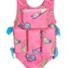 Girl's Pink Sun Glasses Flotation Swimsuit