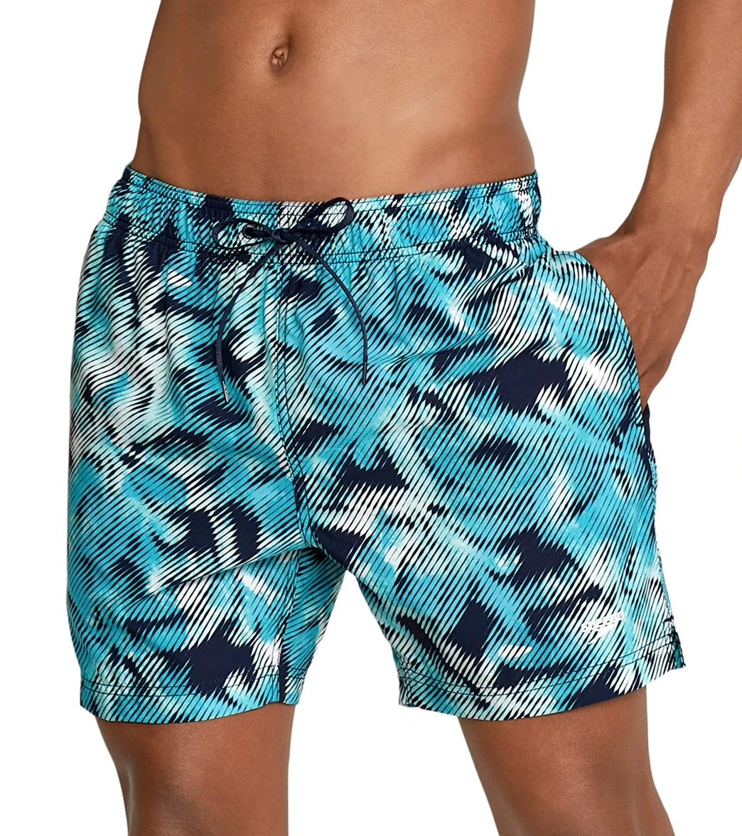 Speedo Men's 16" Printed Palm Swim Trunks - Image 2