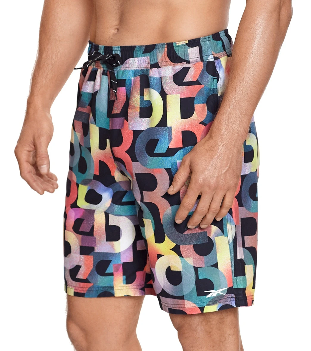 Reebok Men's On Da Block 9" Swim Trunks - Image 2