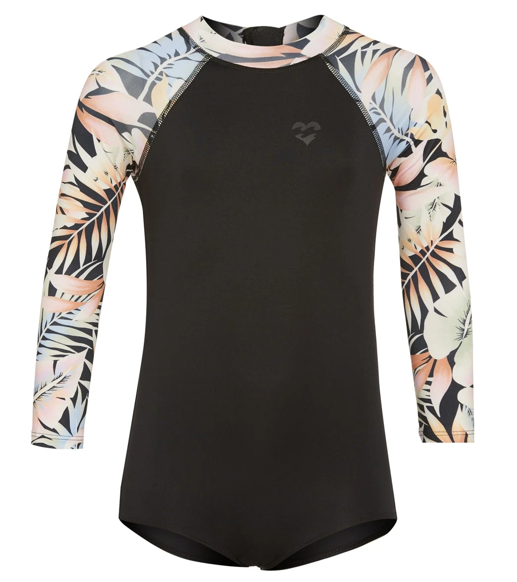 Billabong Girls' Core Boyshort Bodysuit (Little Kid, Big Kid)