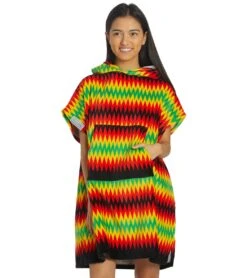 Ziggy Striped Changing Poncho