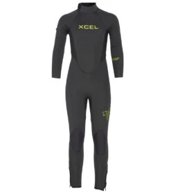 Xcel Youth 4/3mm Axis Back Zip Full Wetsuit
