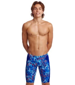 Funky Trunks Men's Mr Squiggle Jammer Swimsuit