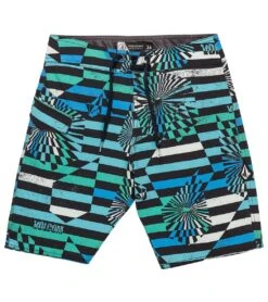 Volcom Boys' Mod Stone Stripe Board Shorts (Big Kid)