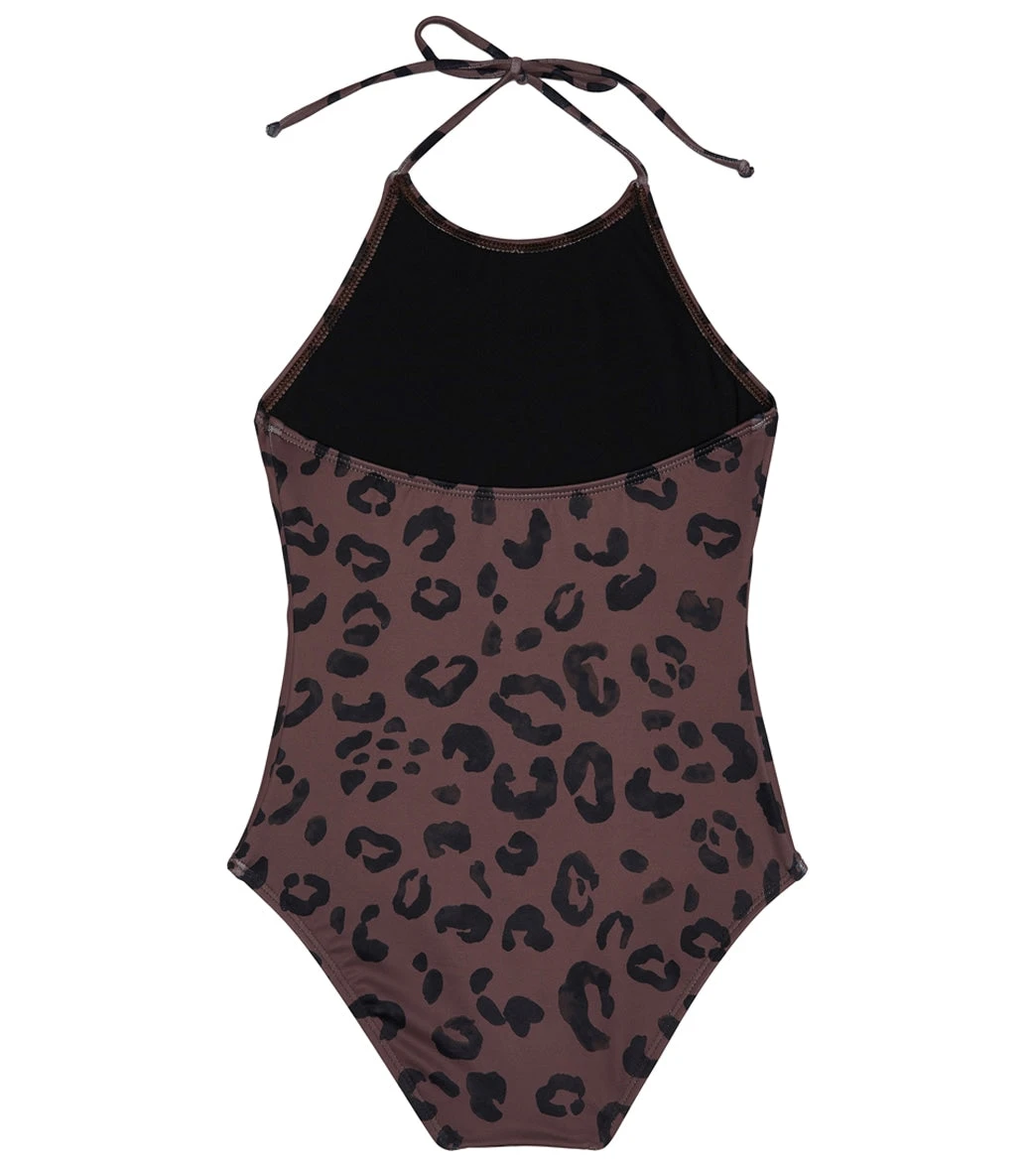 Splendid Girls' Kitty High Neck One Piece Swimsuit (Big Kid) - Image 2