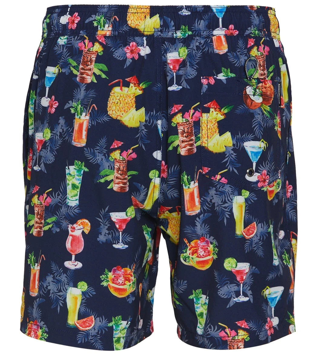 Men's 17" Fiesta Printed Swim Trunks - Image 2