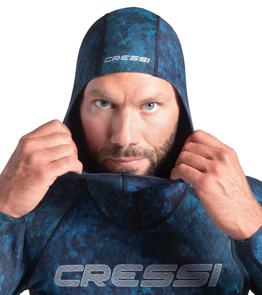 CRESSI 3.5mm Tokugawa Open Cell Hooded Two Piece Wetsuit - Image 4
