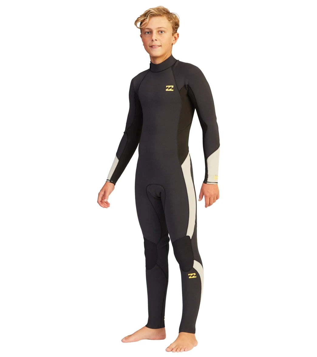 Billabong Youth 4/3mm Absolute Gbs Back Zip Fullsuit Wetsuit - Image 2