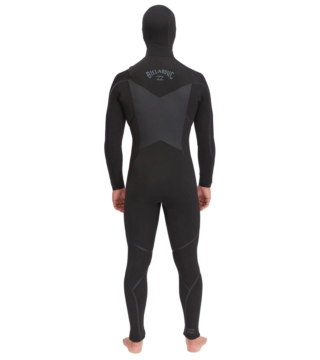 Billabong Men's 5/4mm Absolute Plus Chest Zip Hooded Fullsuit Wetsuit - Image 2