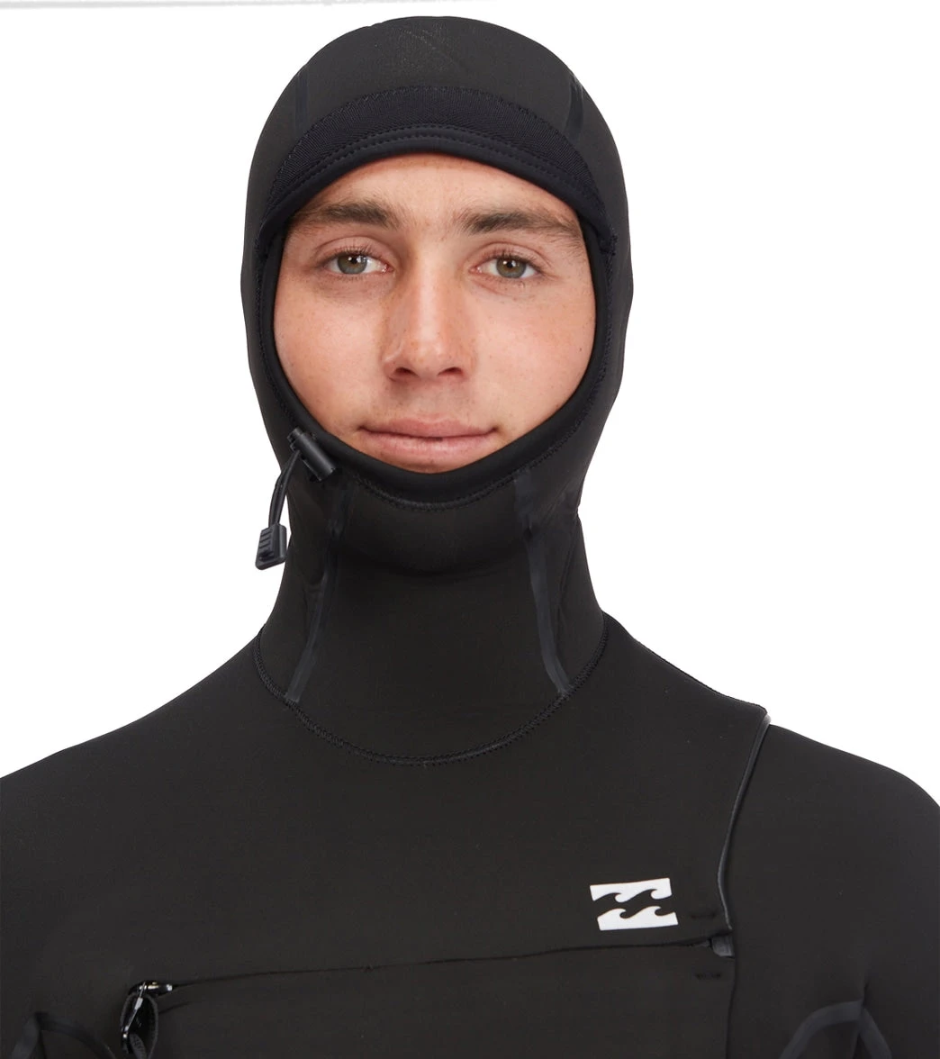Billabong Men's 5/4mm Absolute Plus Chest Zip Hooded Fullsuit Wetsuit - Image 3