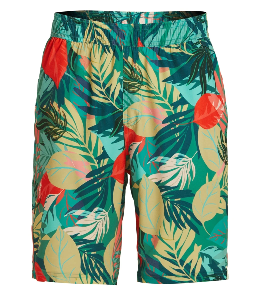 Men's Beach Print Swim Trunks