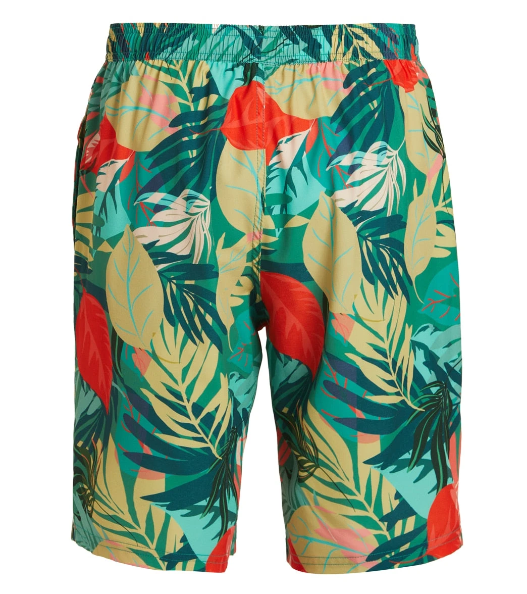 Men's Beach Print Swim Trunks - Image 2