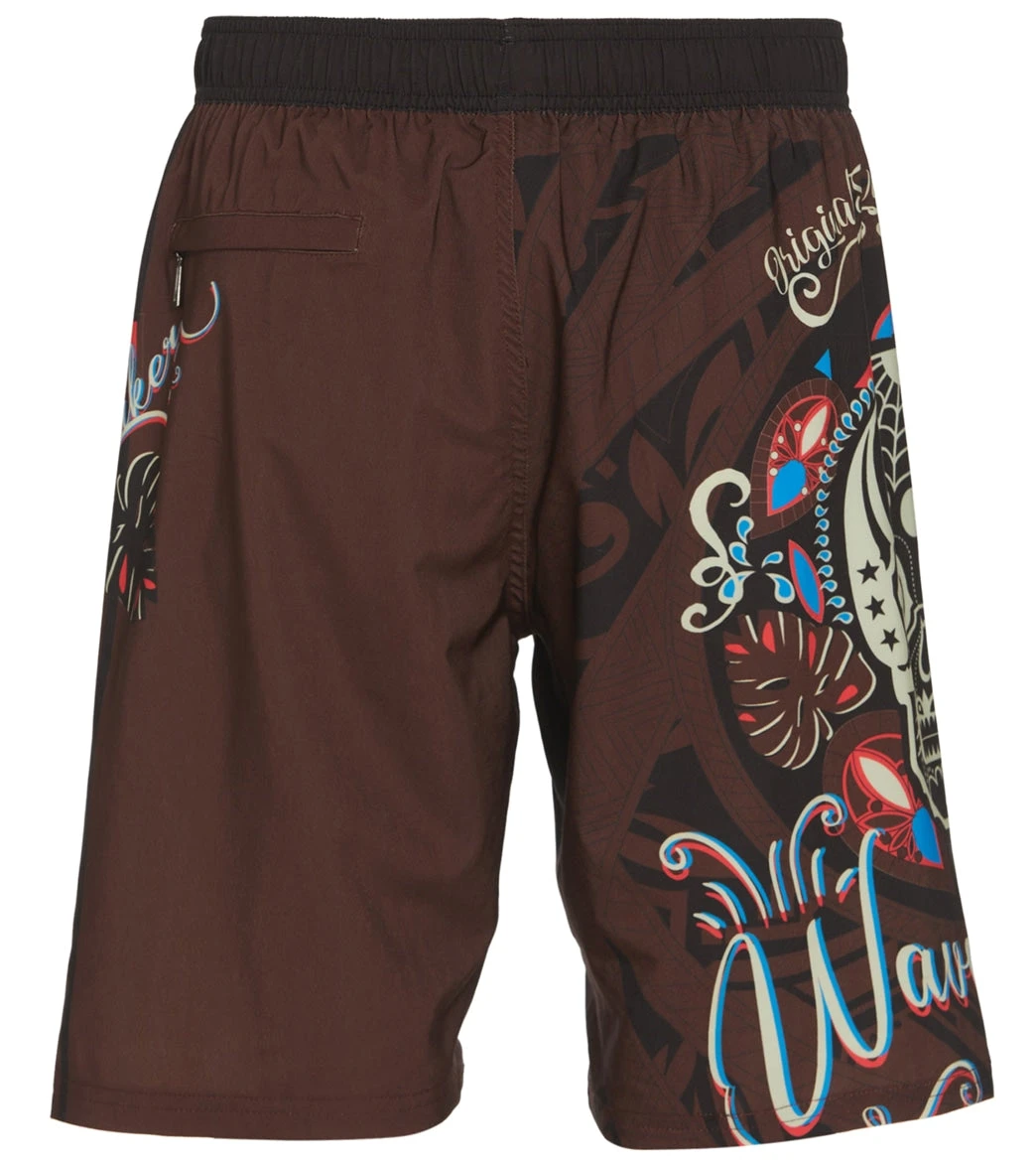 Men's Skull Swim Trunks - Image 3