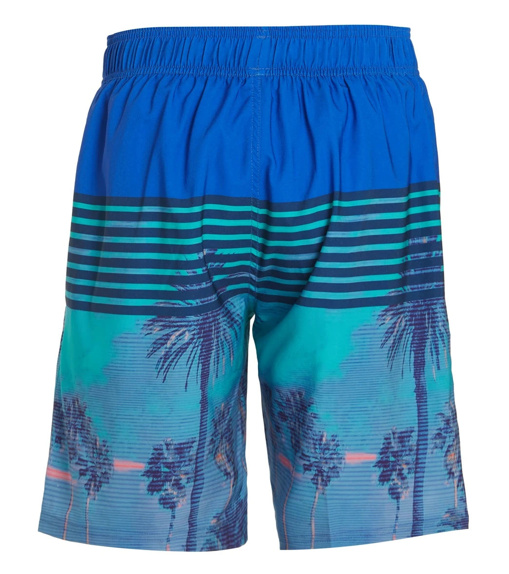 Men's Palm Tree Swim Trunks - Image 2