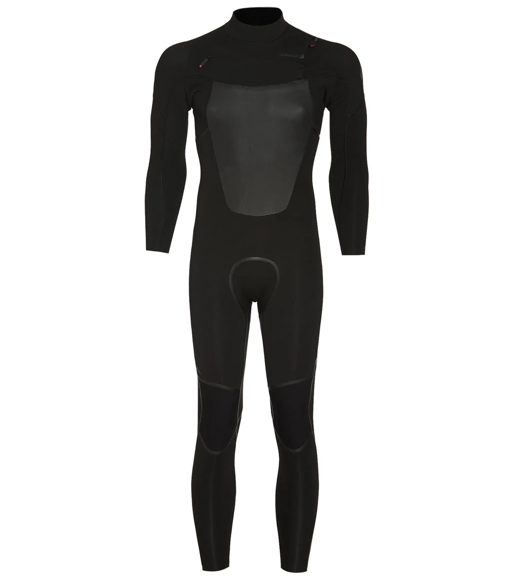Quiksilver Men's 4/3mm Marathon Sessions Chest Zip Fullsuit Wetsuit