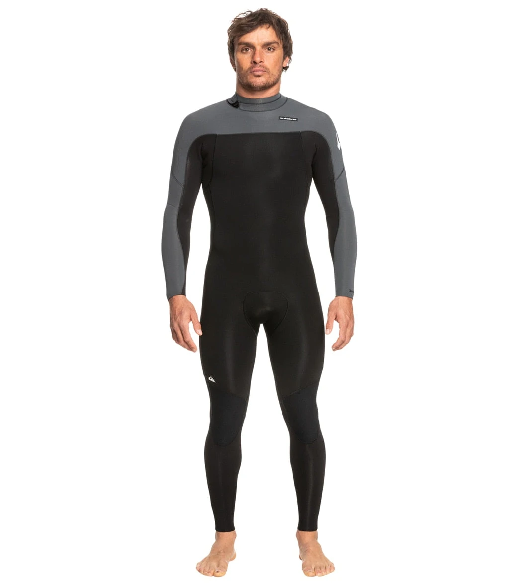 Quiksilver Men's 3/2mm Everyday Sessions Back Zip Fullsuit Wetsuit