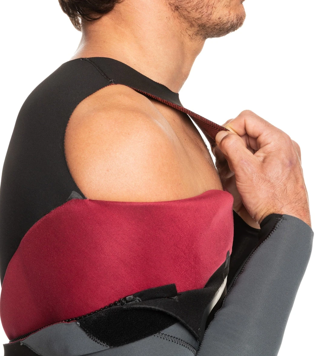 Quiksilver Men's 3/2mm Everyday Sessions Back Zip Fullsuit Wetsuit - Image 4