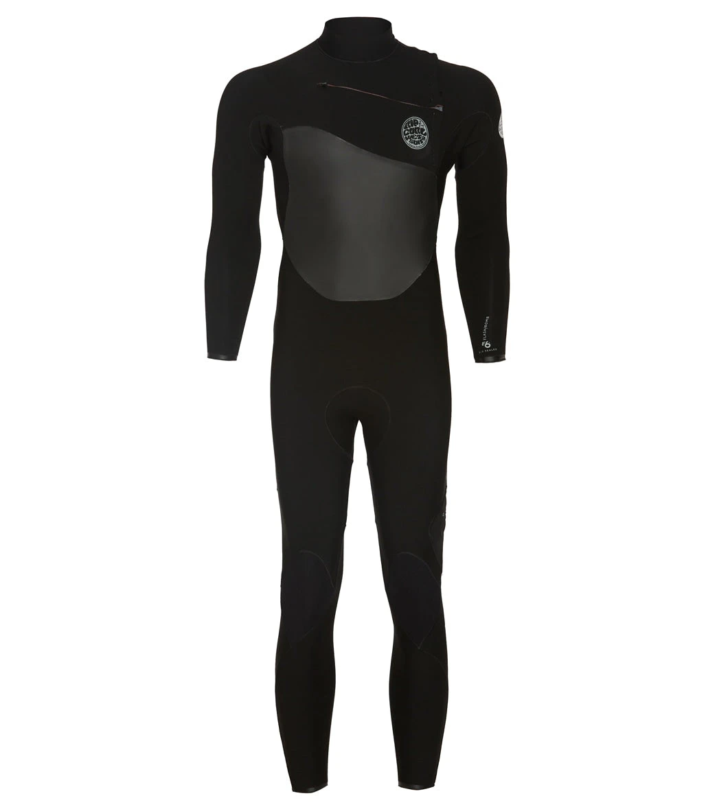 Rip Curl Men's 3/2mm Flashbomb Long Sleeve Chest Zip Fullsuit Wetsuit