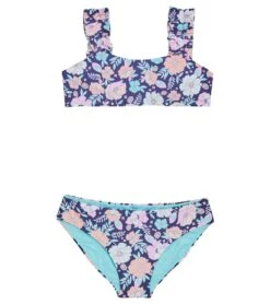 Girls' Flower Riot Tulum Two Piece Bikini Set (Big Kid)