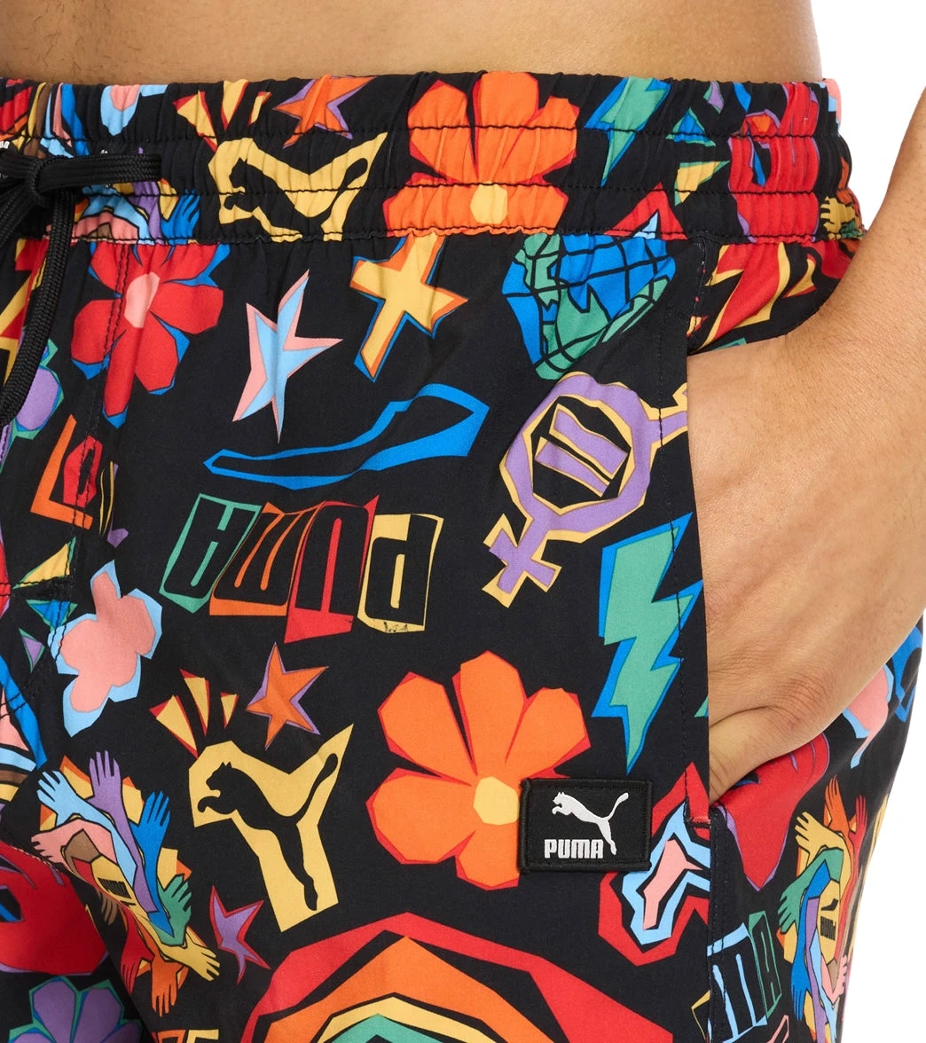 Puma Men's 5.5" Pride Swim Trunks - Image 3