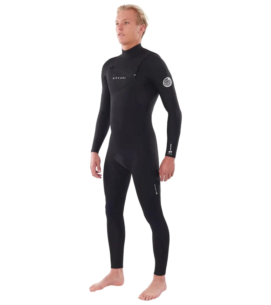 Rip Curl Men's 4/3MM Dawn Patrol Chest Zip Fullsuit Wetsuit - Image 2