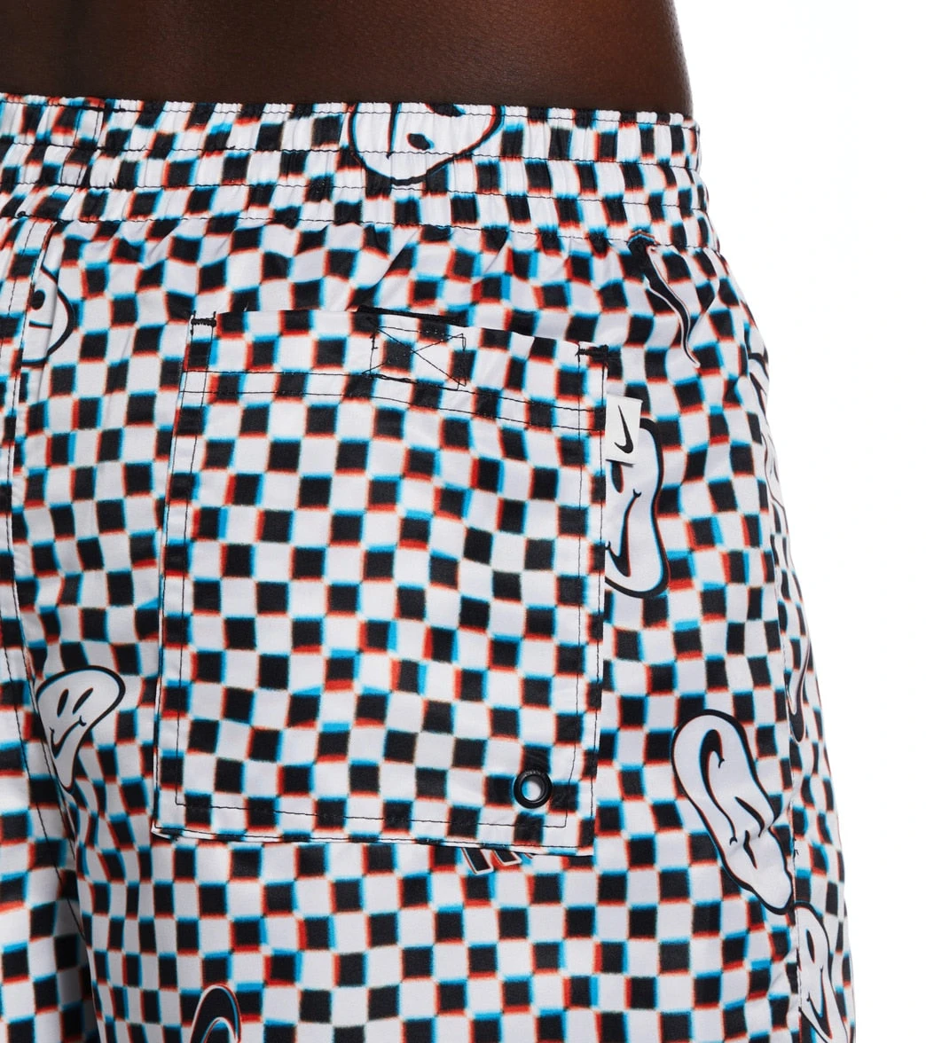 Nike Men's Smiles Check Swim Trunks - Image 5